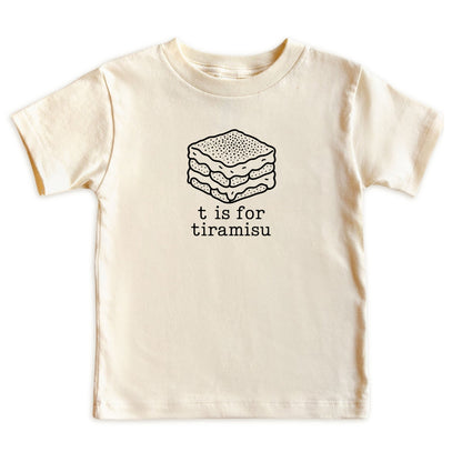 T Is for Tiramisu Baby Bodysuit