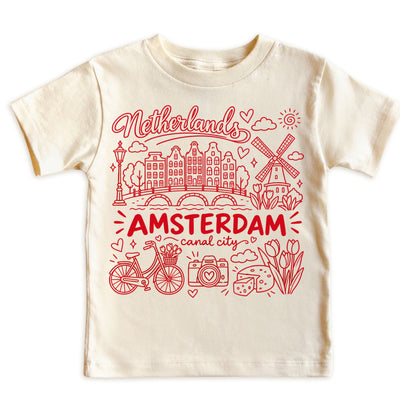 Amsterdam Illustration T-Shirt