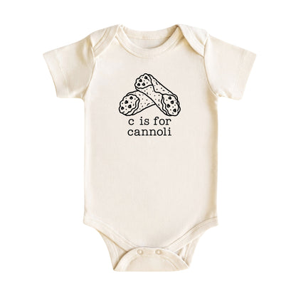 C Is for Cannoli Baby Bodysuit