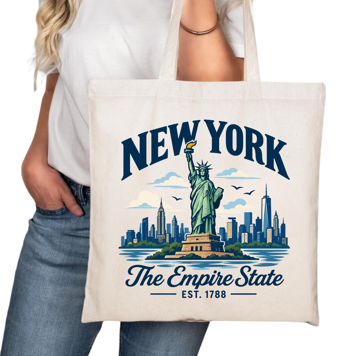 New York Tote Bag