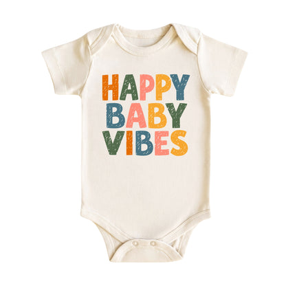 Happy Baby Vibes Baby Bodysuit