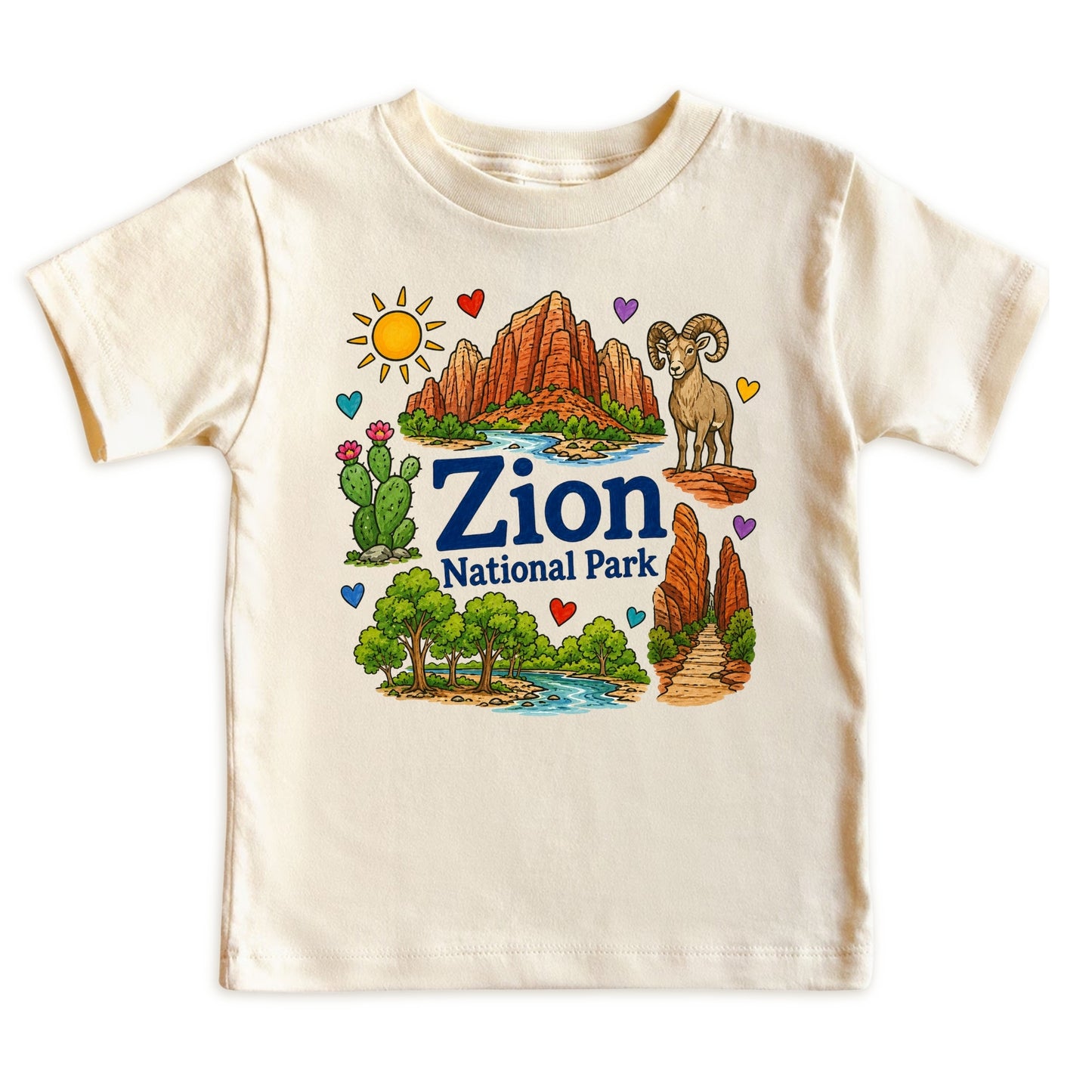 Zion National Park Kids T-Shirt