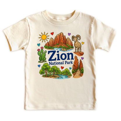 Zion National Park Kids T-Shirt