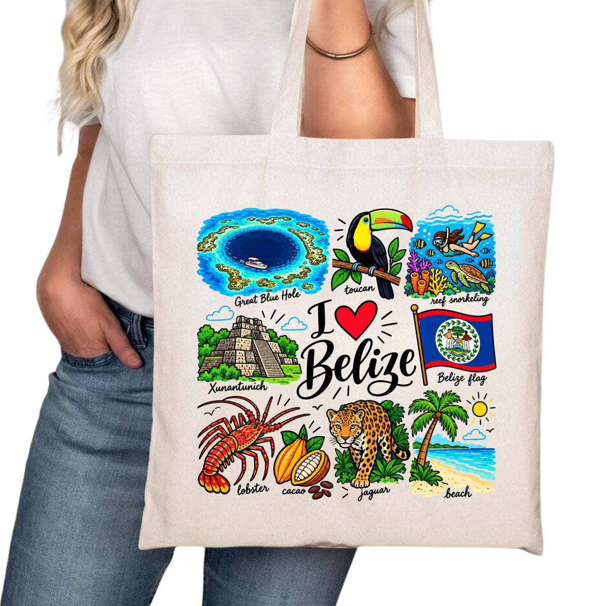 Belize Tote Bag