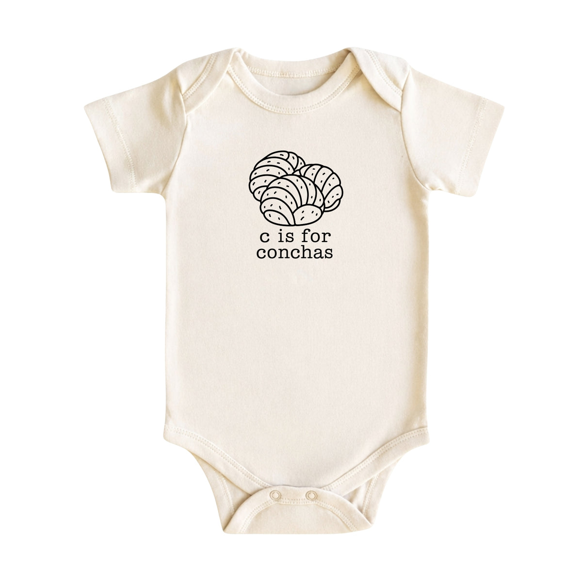 C Is for Conchas Baby Bodysuit