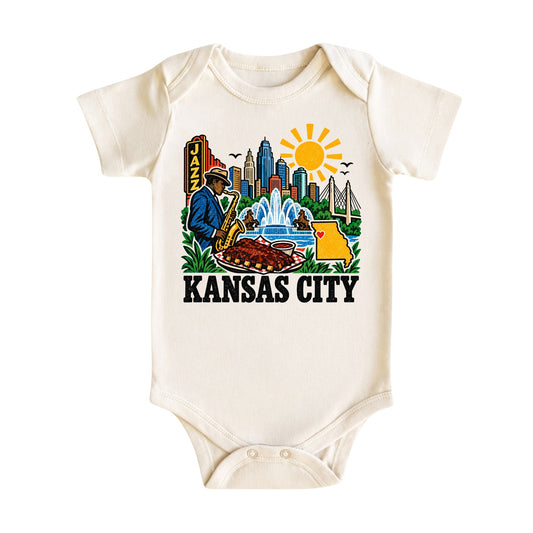 Kansas City Missouri Baby Bodysuit