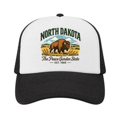 North Dakota Kids Trucker Hat