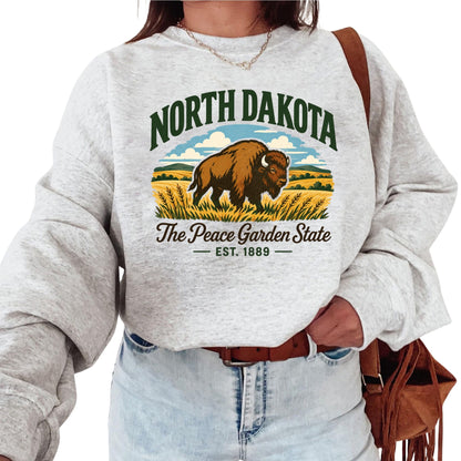 North Dakota Baby Bodysuit