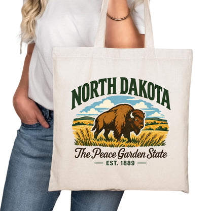 North Dakota Tote Bag