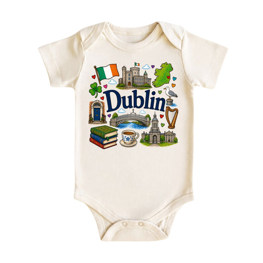 Dublin Baby Bodysuit for Boys Girls