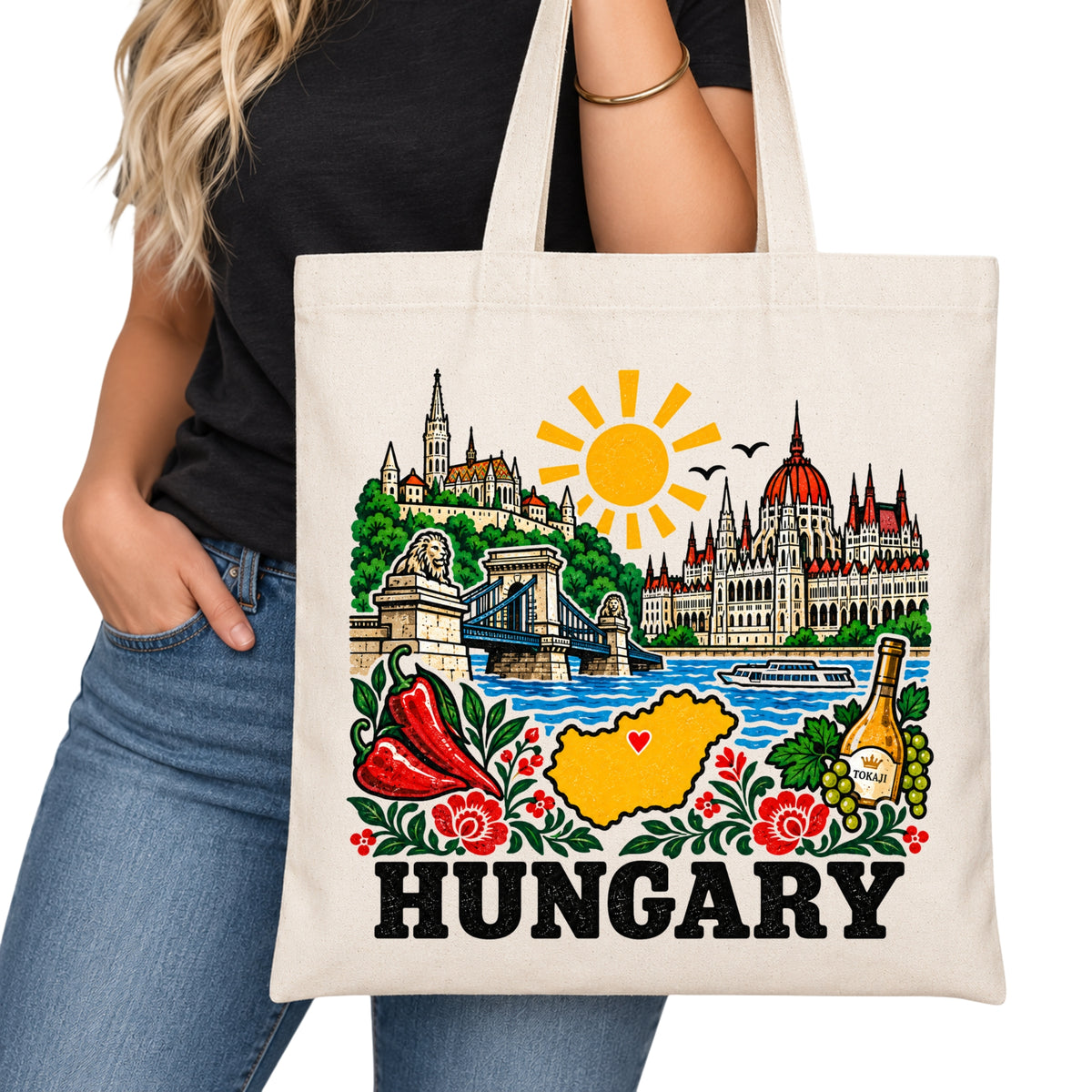 Hungary Tote Bag