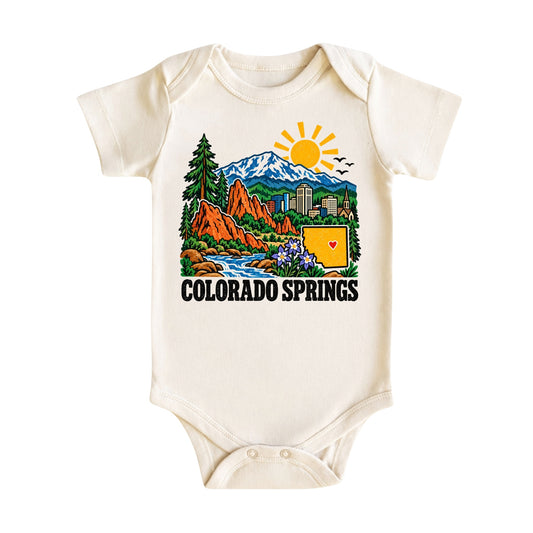Colorado Springs Colorado Baby Bodysuit