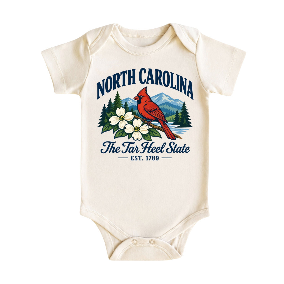 North Carolina Baby Bodysuit
