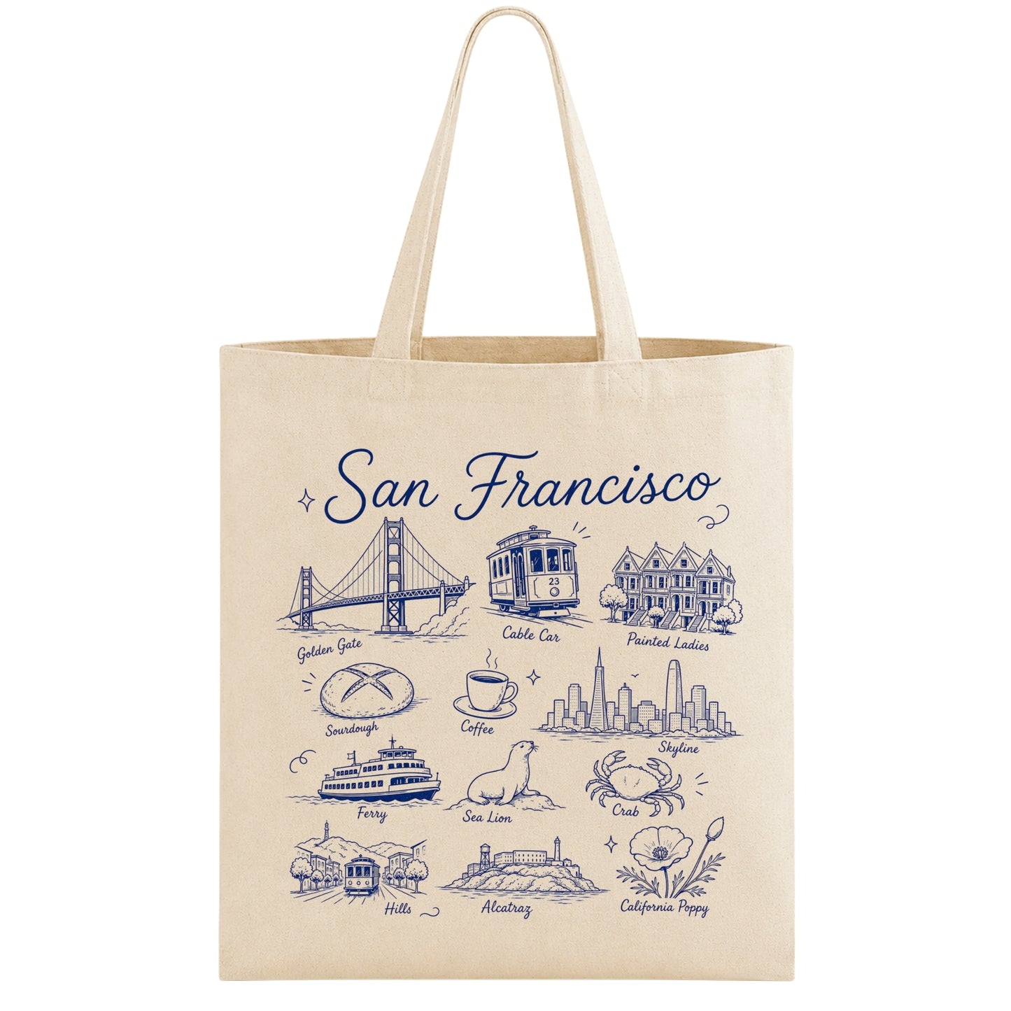 San Francisco Tote Bag