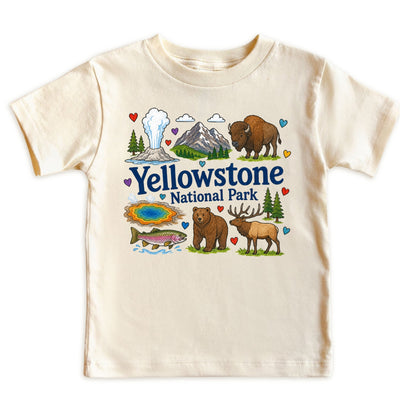 Yellowstone National Park Kids T-Shirt