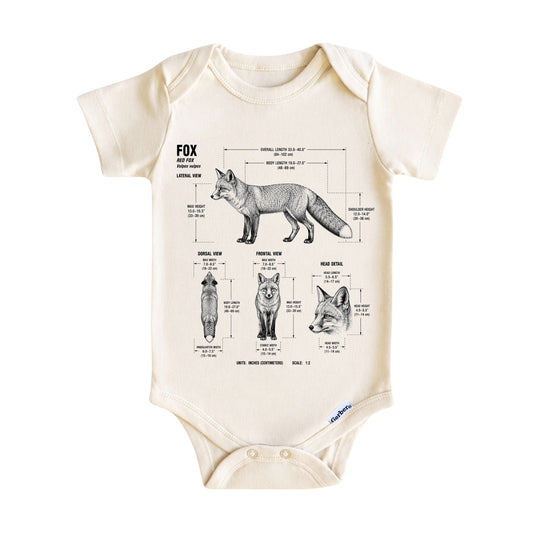 Fox Baby ONESIE ®, Fox Baby Bodysuit for Boys Girls