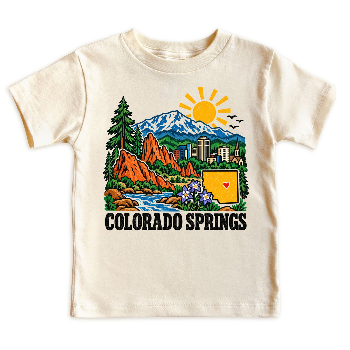 Colorado Springs Colorado Baby Bodysuit