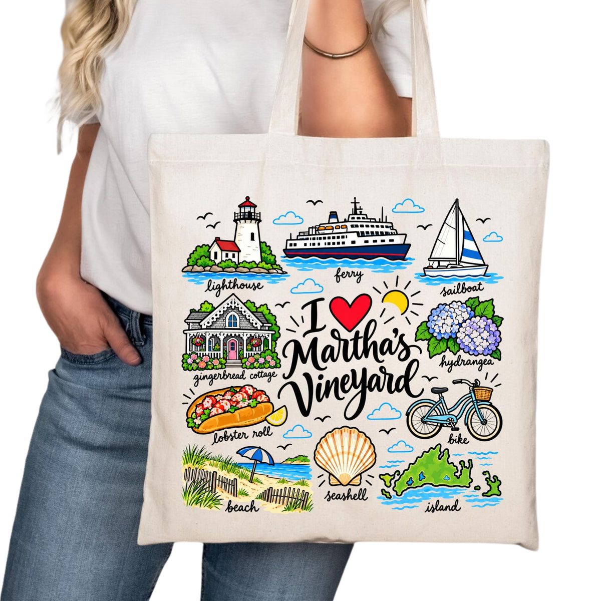 Martha's Vineyard Tote Bag