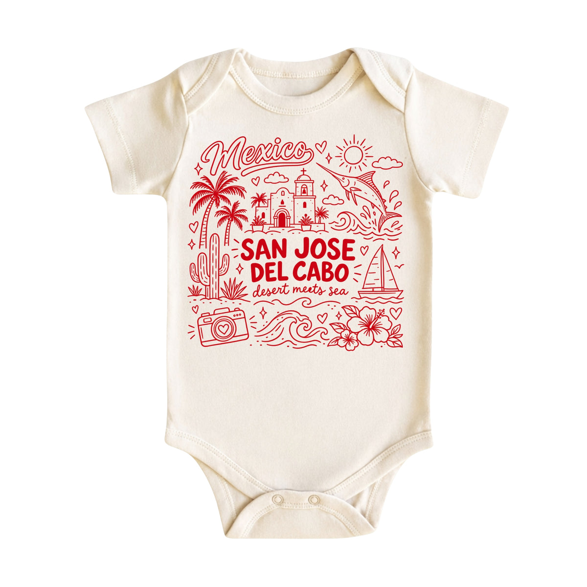 San Jose del Cabo Illustration T-Shirt