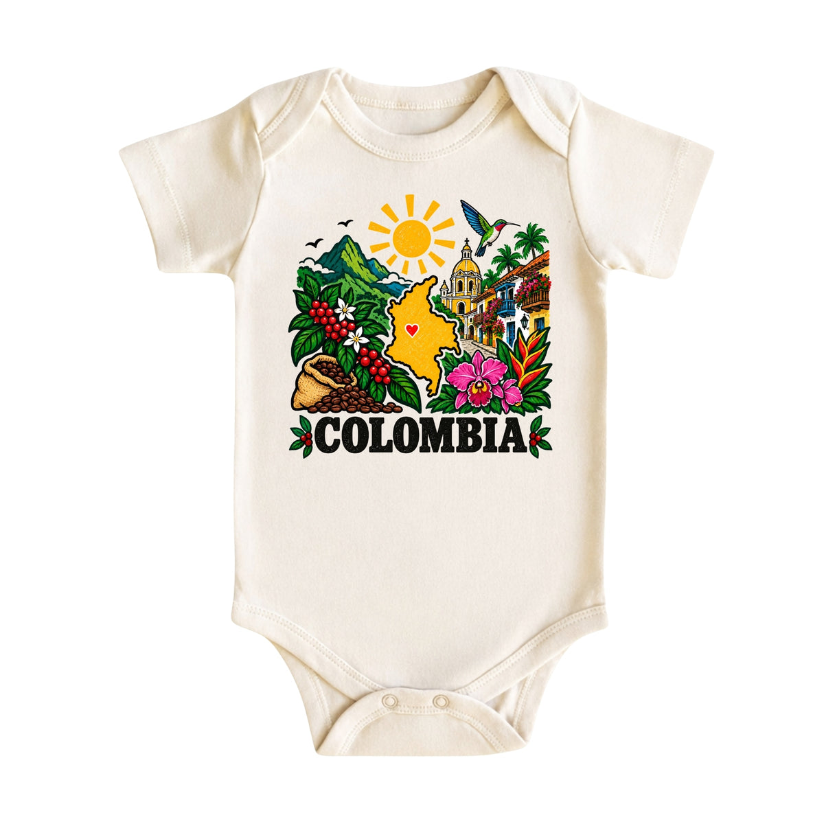 Colombia Baby Bodysuit