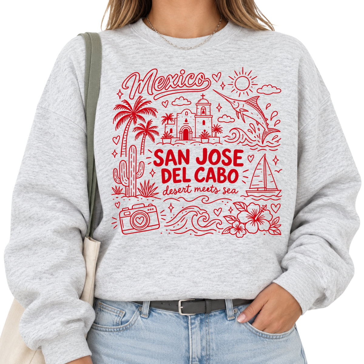 San Jose del Cabo Illustration T-Shirt