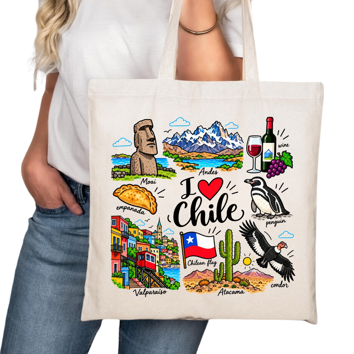 Chile Tote Bag