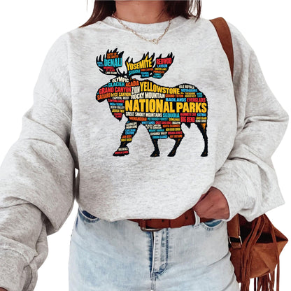 National Parks Moose T-Shirt