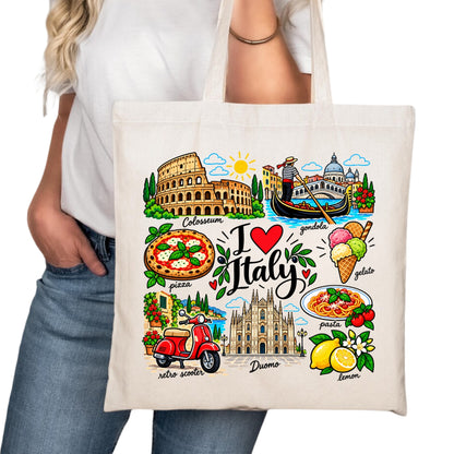 Italy Tote Bag