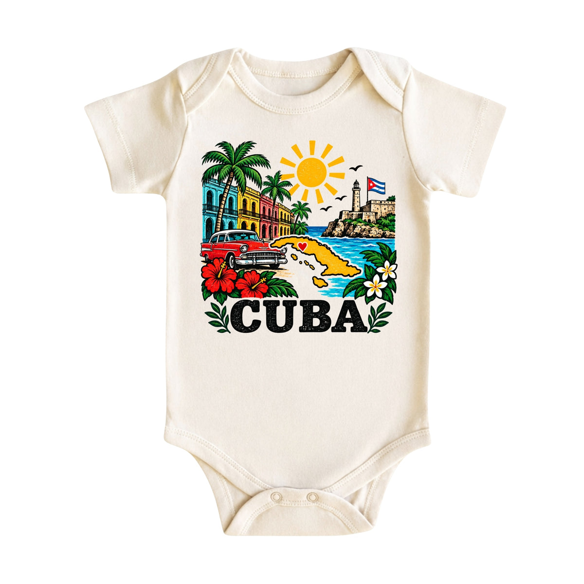 Cuba Baby Bodysuit