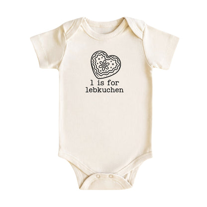 L Is for Lebkuchen Baby Bodysuit