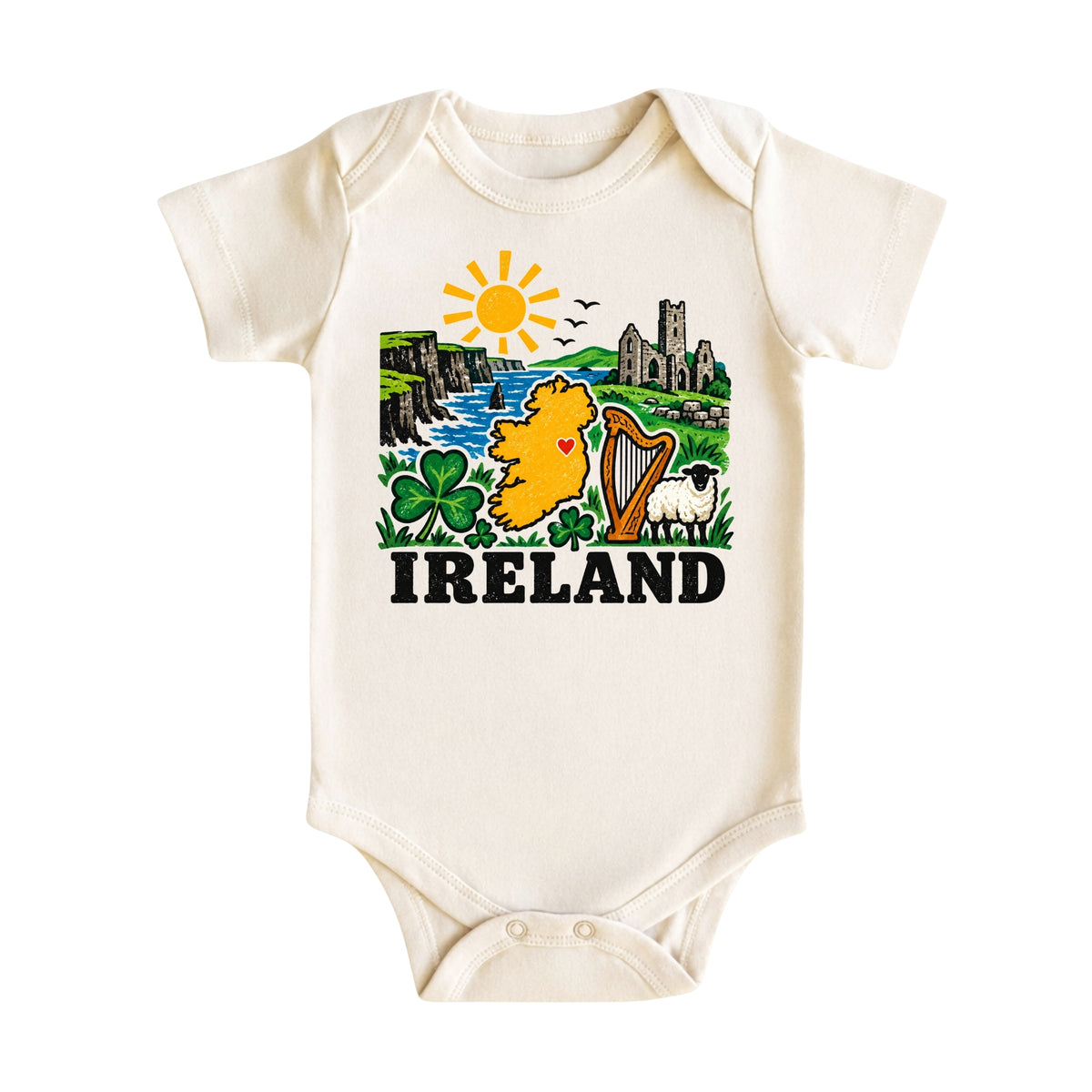 Ireland Baby Bodysuit