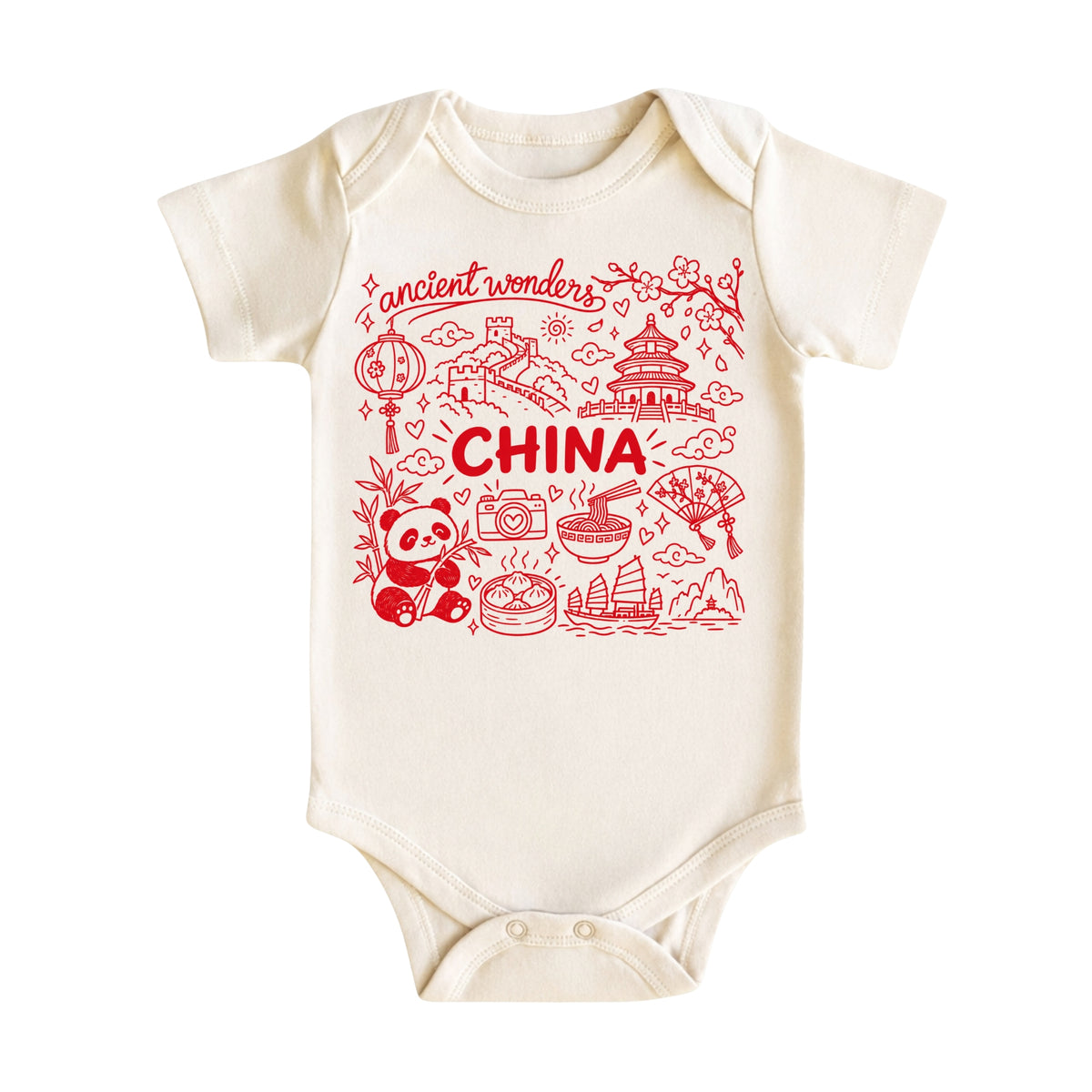 China Illustration T-Shirt