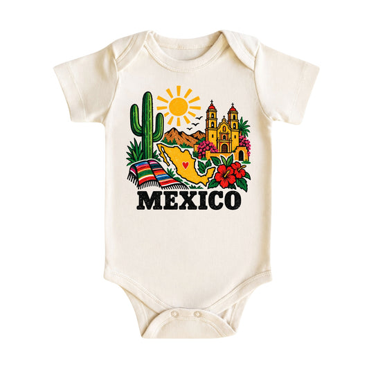 Mexico Baby Bodysuit