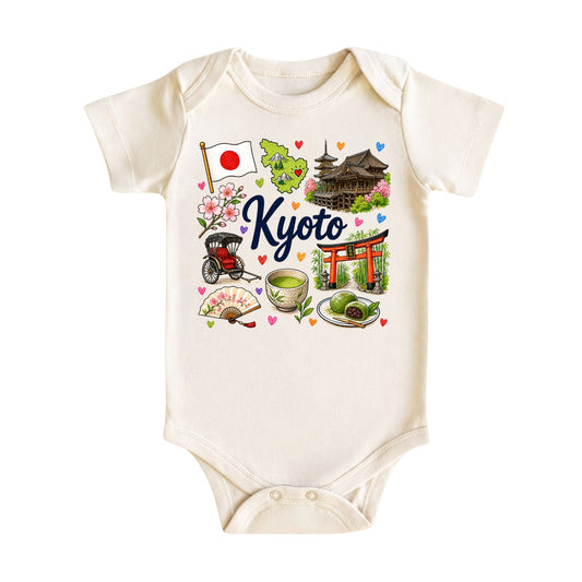 Kyoto Baby Bodysuit for Boys Girls