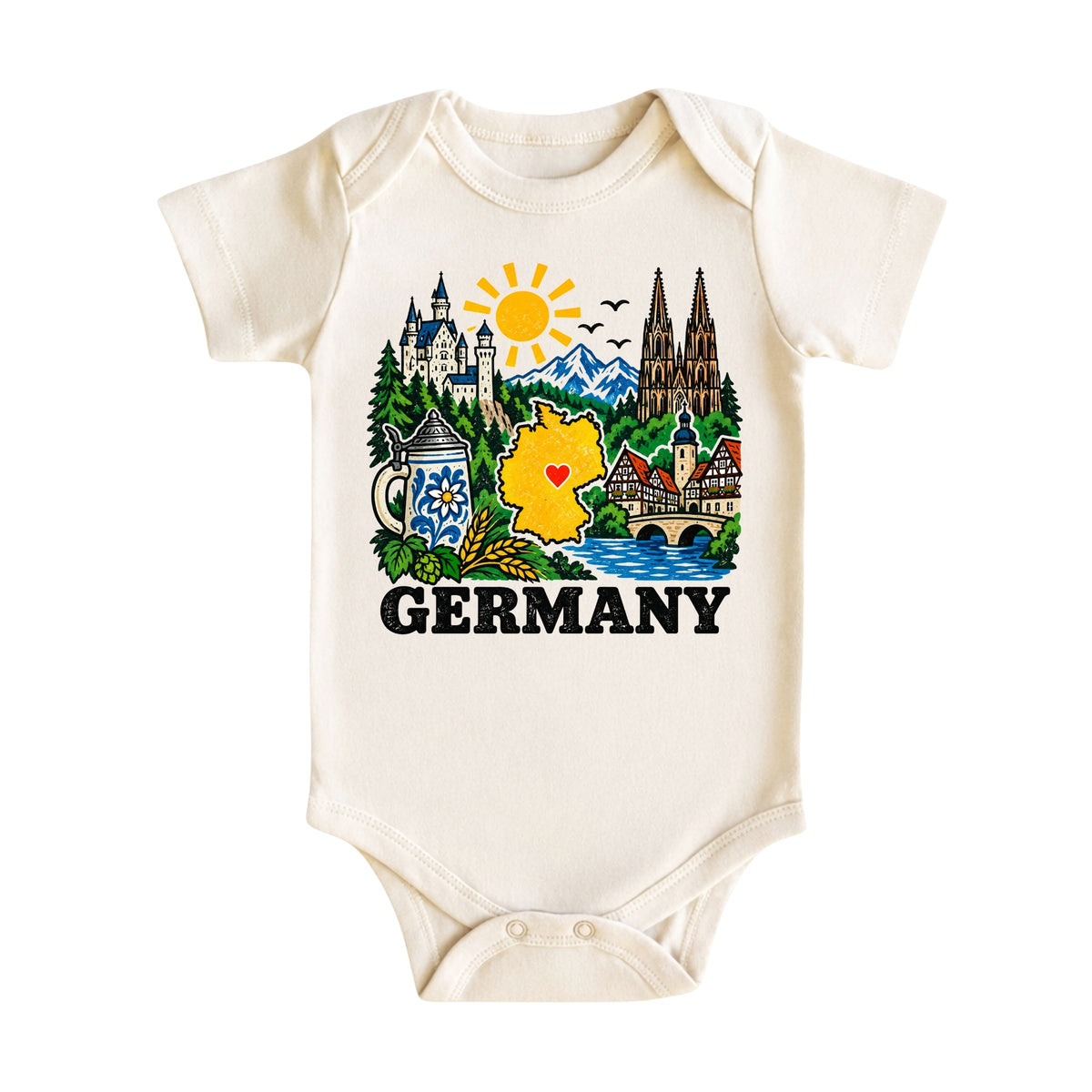 Germany Baby Bodysuit