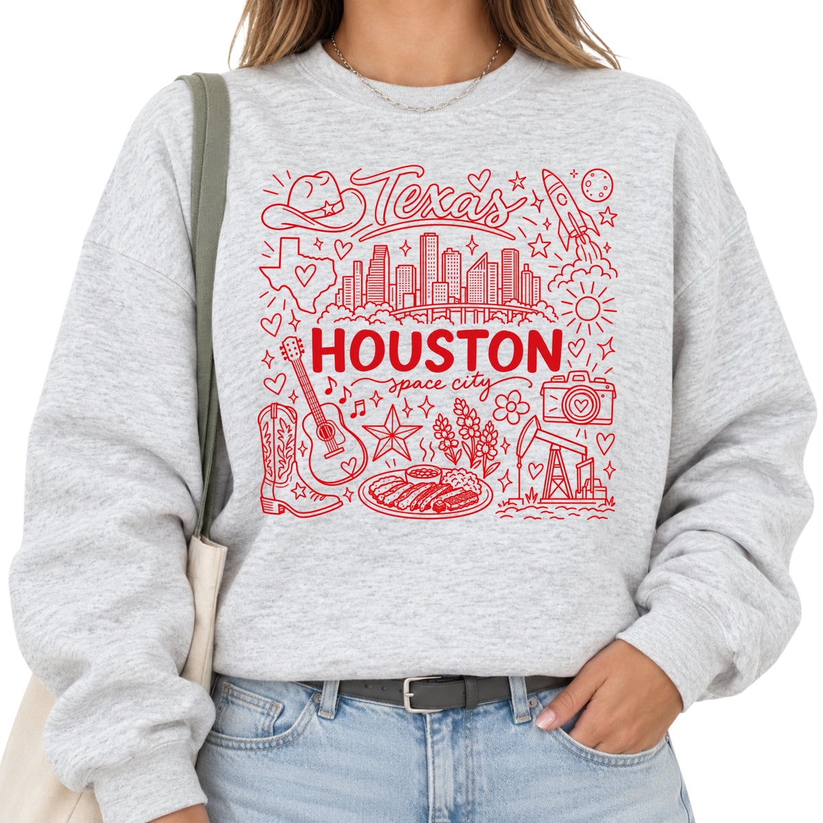 Houston Illustration T-Shirt