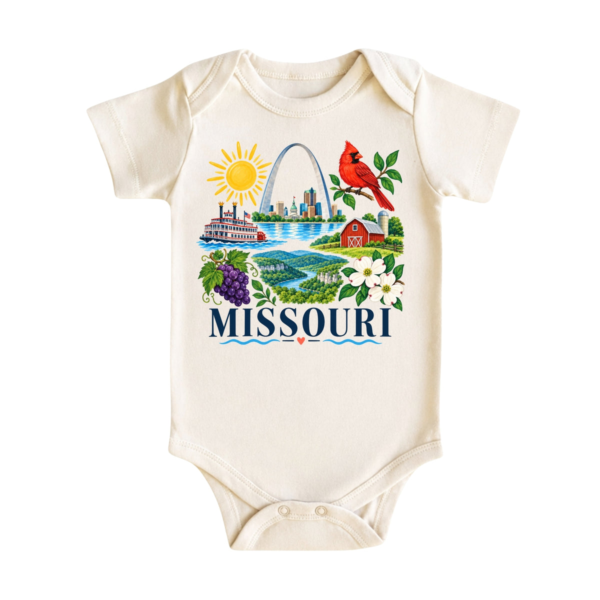 Missouri Baby Bodysuit
