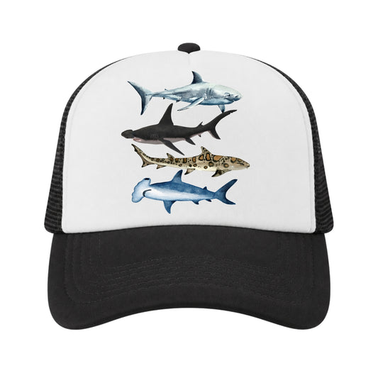 Shark Trucker Hat for Kids