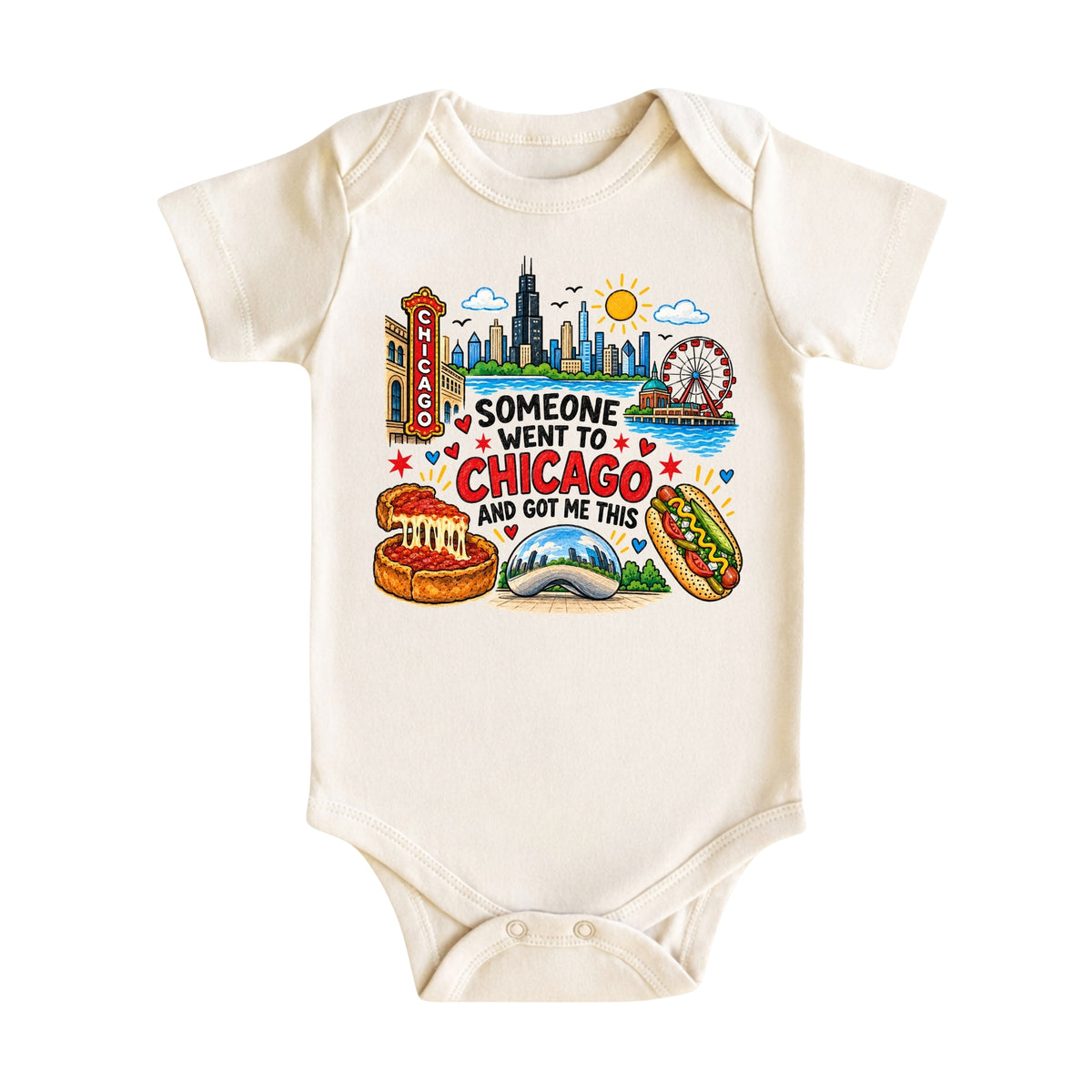 Chicago Tee for Boys Girls