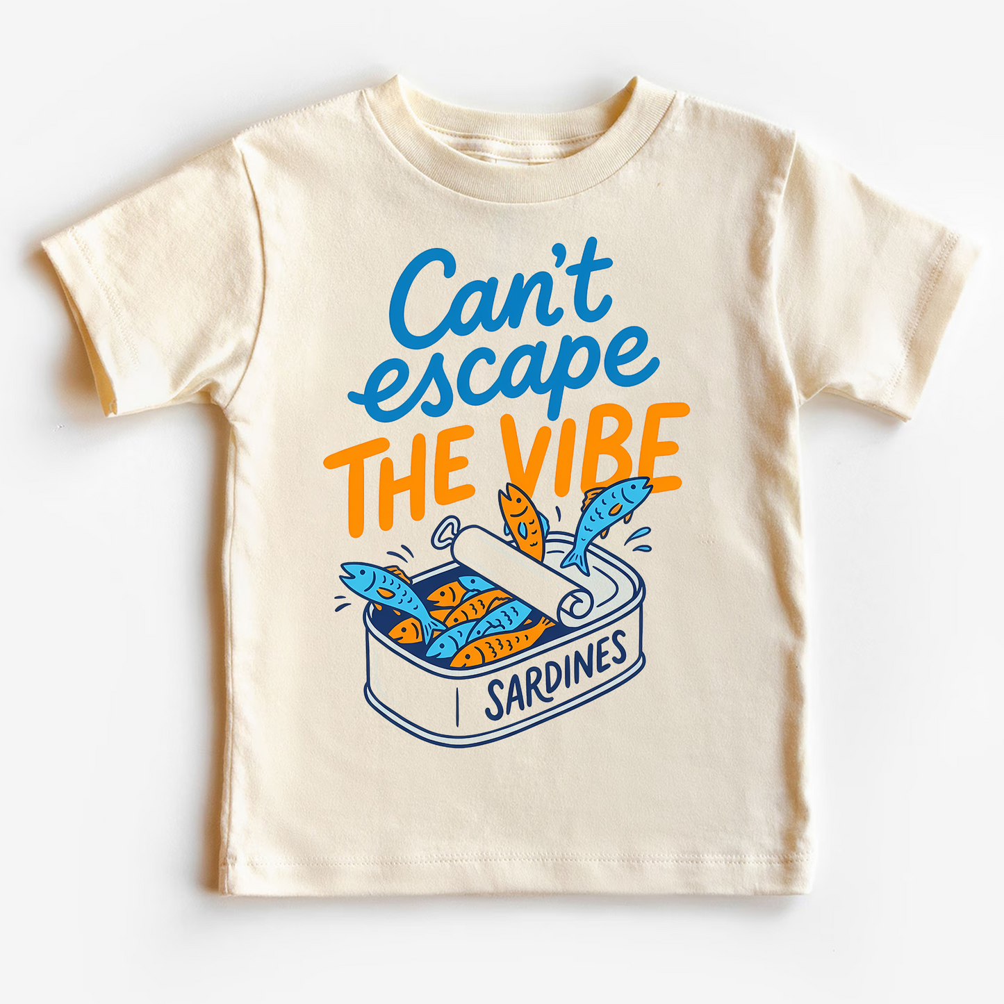Can't Escape The Vibe Sardine Tin Kids T-Shirt