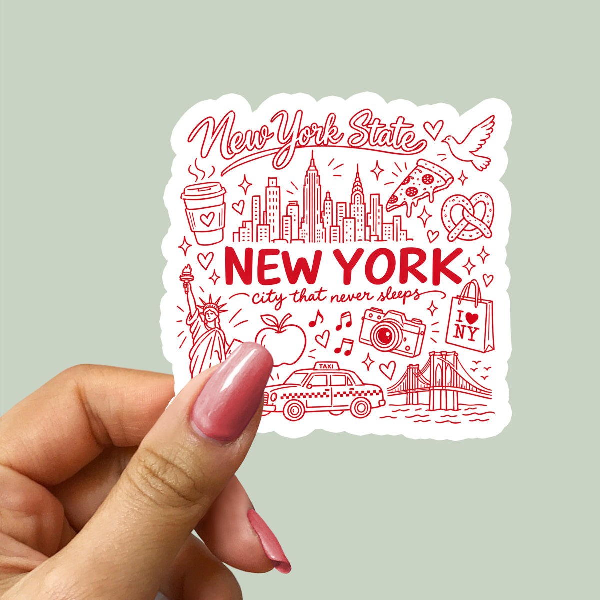 New York City Sticker