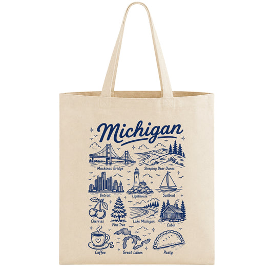 Michigan Tote Bag