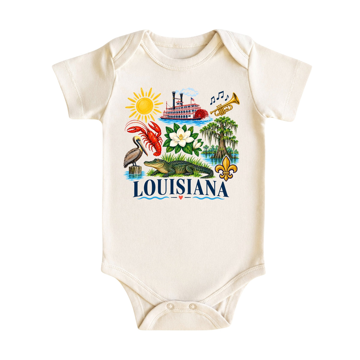 Louisiana Baby Bodysuit