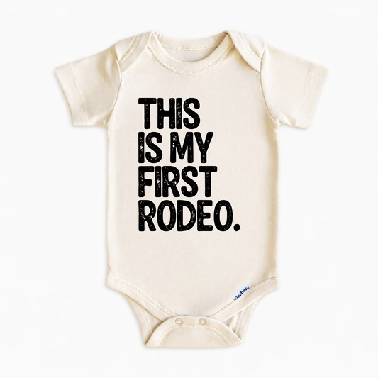 This Is My First Rodeo Baby Bodysuit ONESIE®