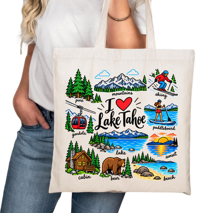Lake Tahoe Tote Bag