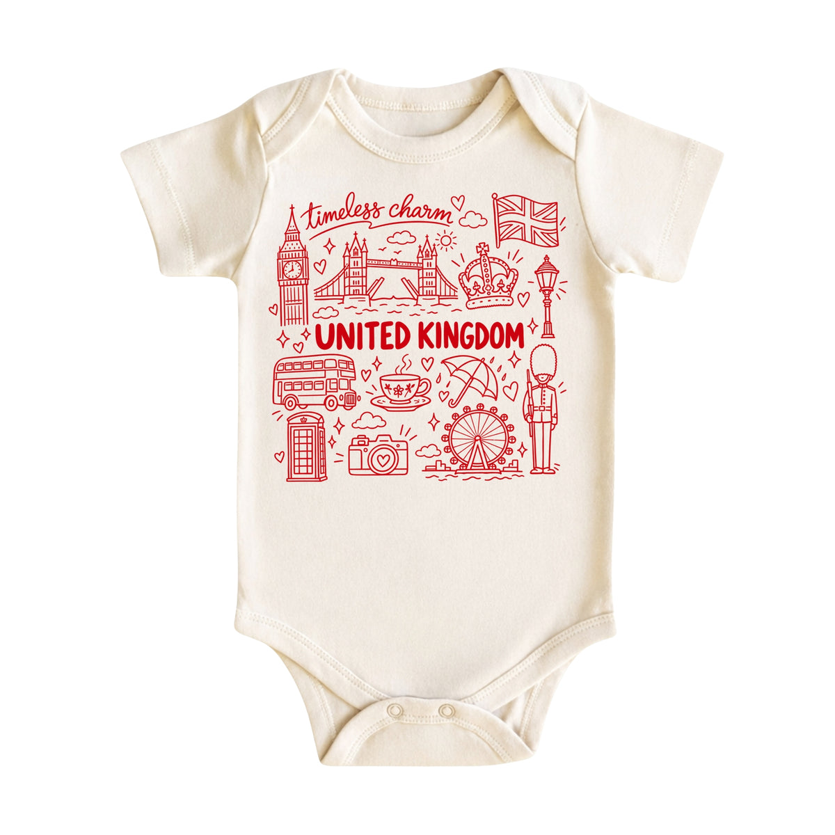 United Kingdom Illustration T-Shirt