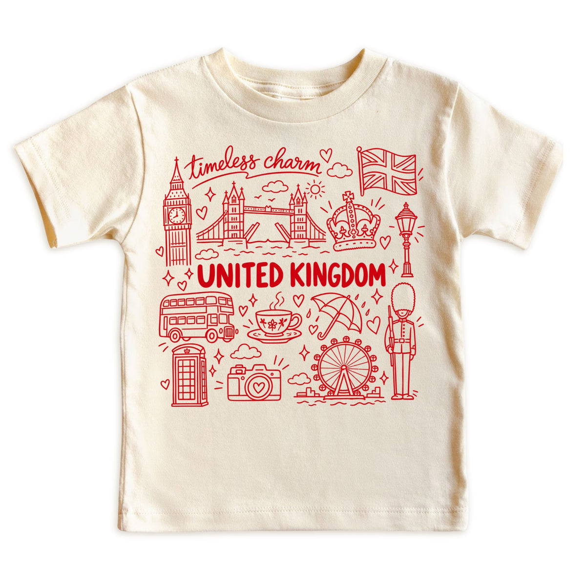 United Kingdom Illustration T-Shirt