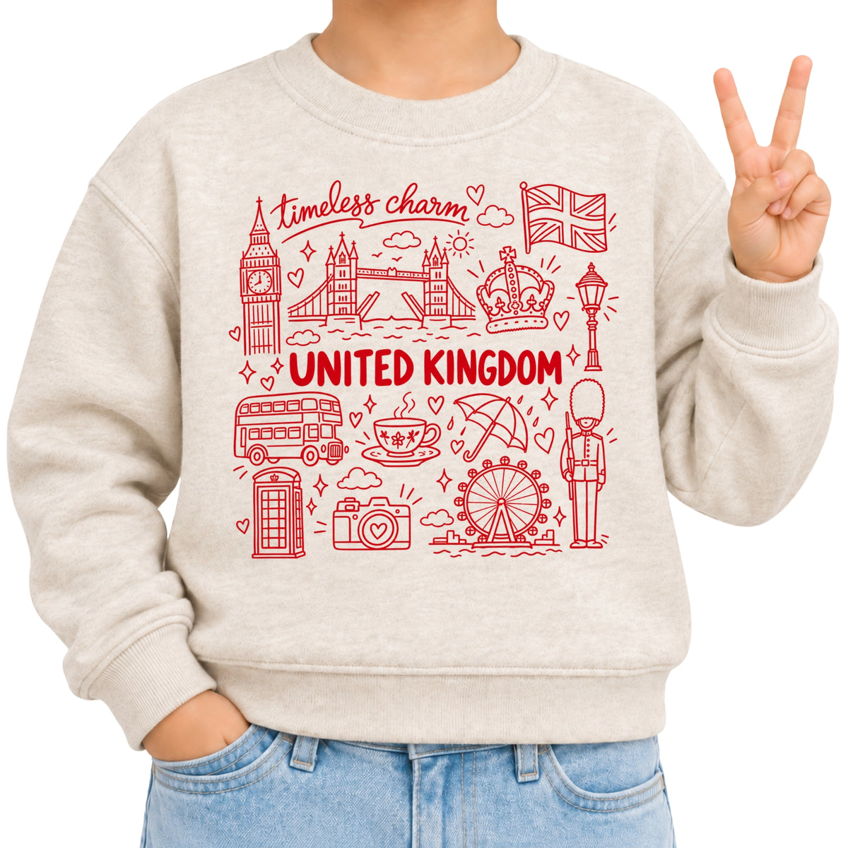 United Kingdom Illustration T-Shirt