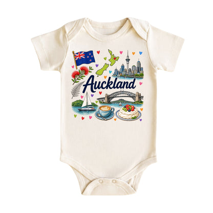 Auckland Baby Bodysuit for Boys Girls