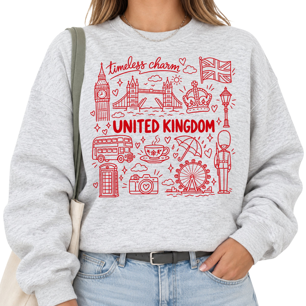 United Kingdom Illustration T-Shirt